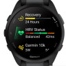 Умные часы Garmin Forerunner 165 (черный/сланцево-серый)