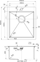 Кухонная мойка Zorg R-4551