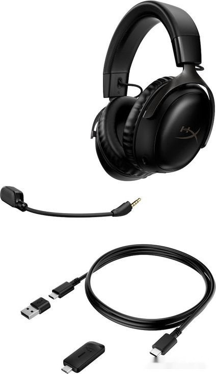 Наушники HyperX Cloud III Wireless (черный)