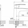 Смеситель IDDIS Ray RAYSB00i01