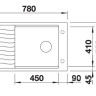 Кухонная мойка Blanco Elon XL 6 S (Black)