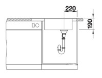 Кухонная мойка Blanco Elon XL 6 S (Black)