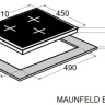 Варочная панель Maunfeld EVCE453SDPBK