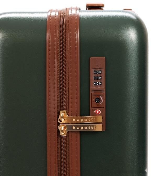 Чемодан-спиннер Bugatti Amelia 49716010 (зеленый)