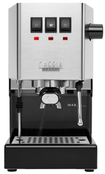 Рожковая помповая кофеварка Gaggia Classic (нержавеющая сталь)