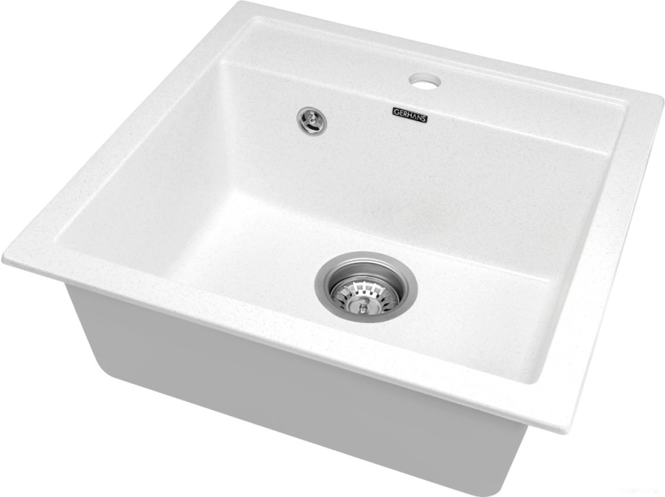 Кухонная мойка Gerhans A11 (белый)