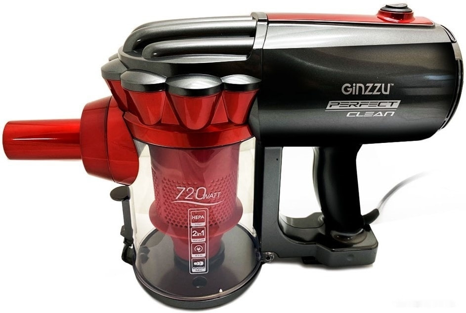 Пылесос Ginzzu VS118 (красный)