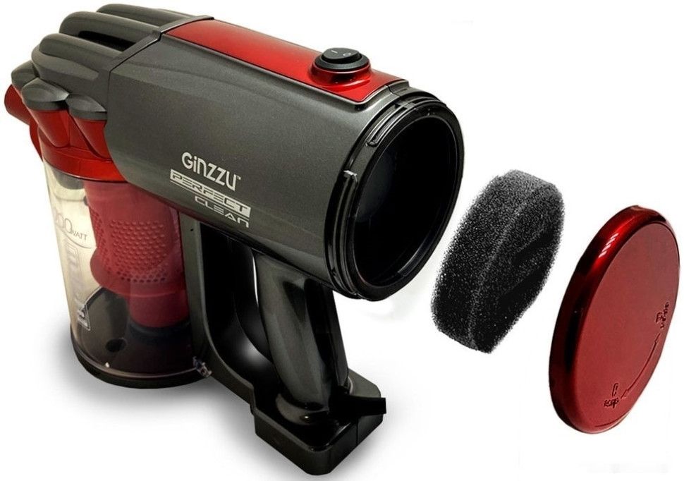 Пылесос Ginzzu VS118 (красный)