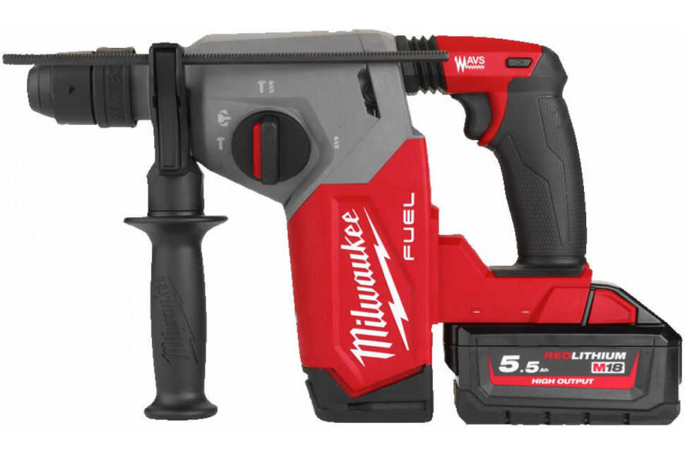 Перфоратор Milwaukee M18 FHX-552X FUEL 4933478889 (с 2-мя АКБ, кейс)