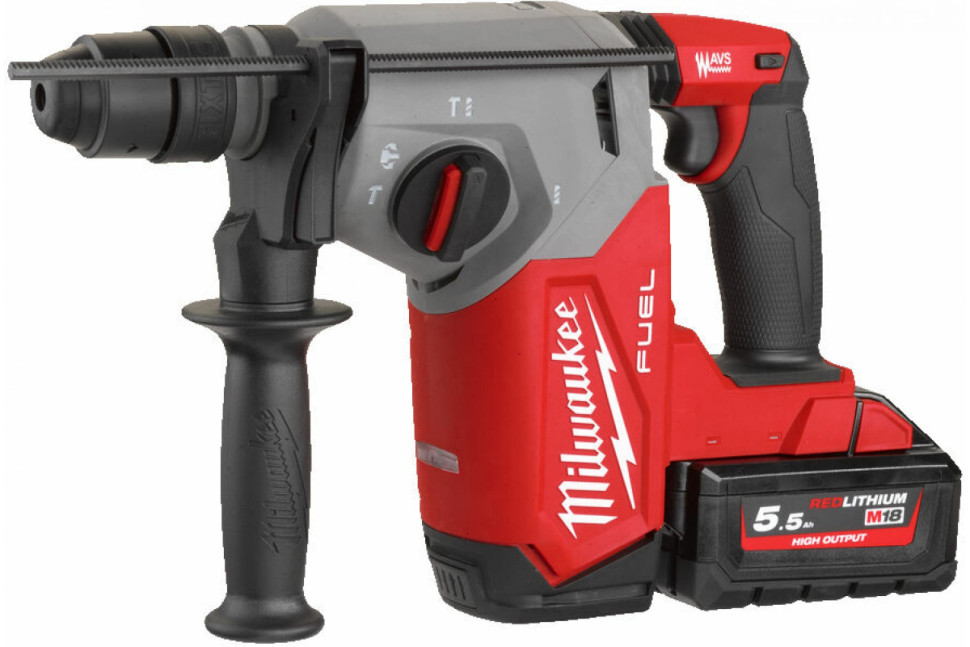 Перфоратор Milwaukee M18 FHX-552X FUEL 4933478889 (с 2-мя АКБ, кейс)