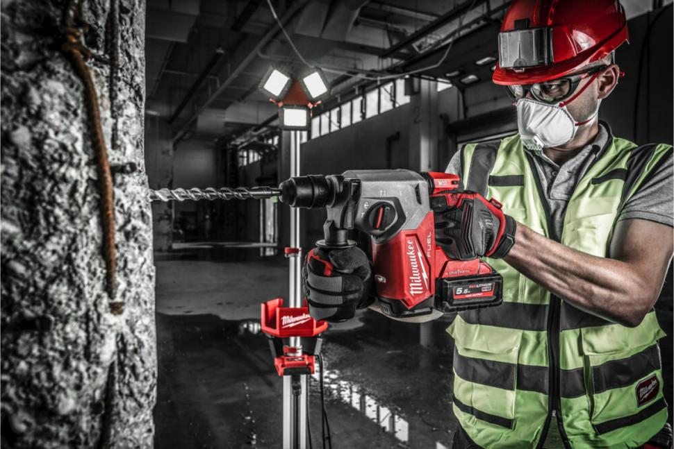 Перфоратор Milwaukee M18 FHX-552X FUEL 4933478889 (с 2-мя АКБ, кейс)