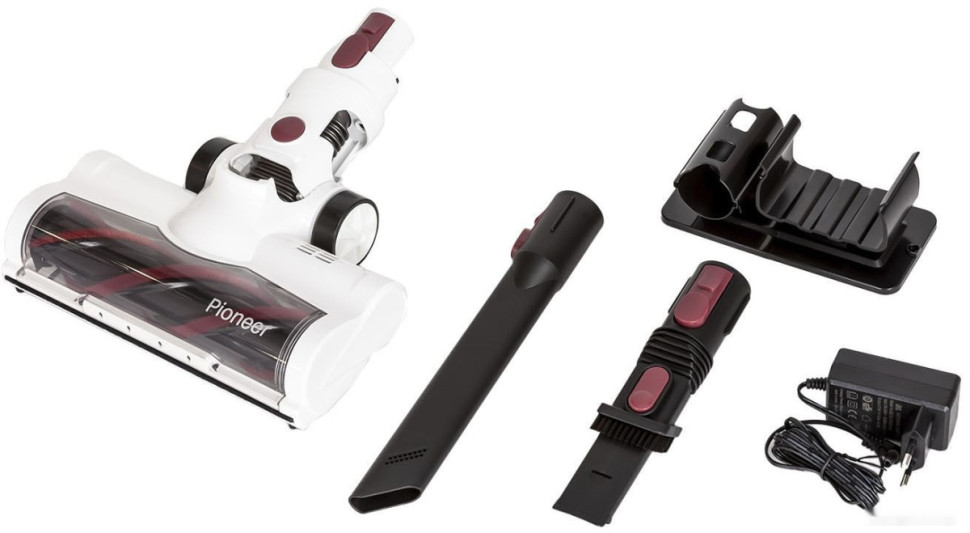 Пылесос Pioneer VC455S (розовый/белый)