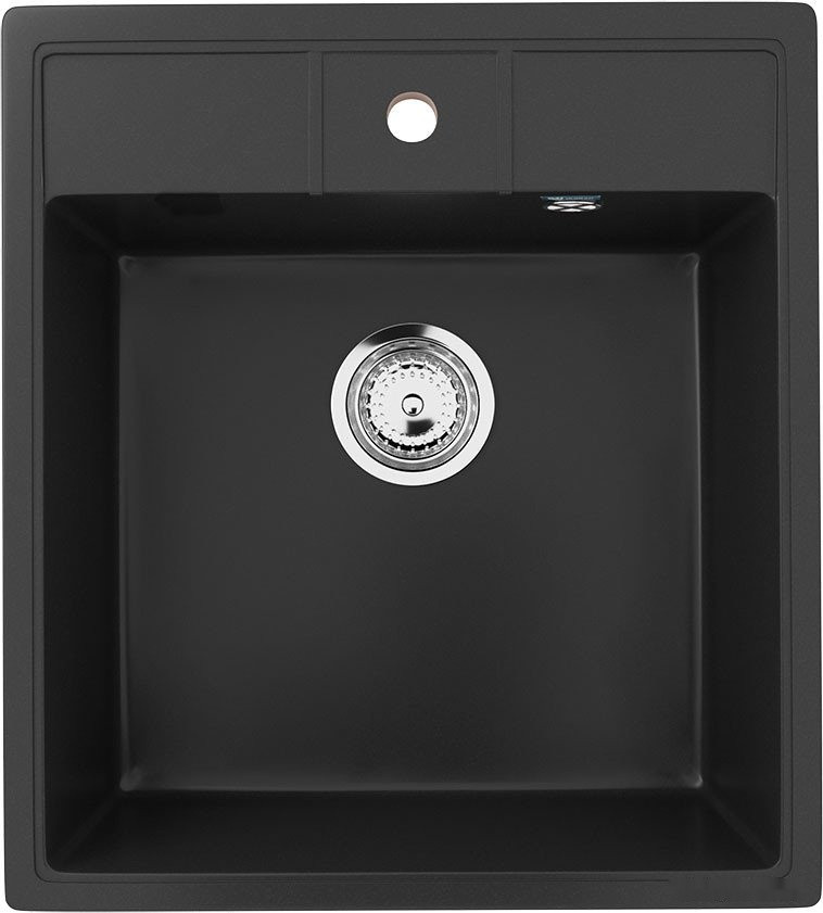 Кухонная мойка Ulgran U-406 (ультра-черный)