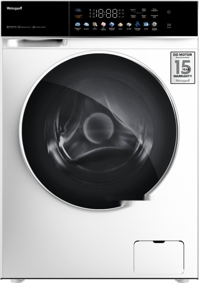 Стиральная машина Weissgauff WMD 62210 Direct Drive Touch Inverter Steam