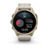 Умные часы Garmin Fenix 8 Sapphire 43мм (золотистый, дымчато-серый ремешок)