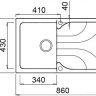 Кухонная мойка Elleci Ego 400 G62 Bianco Antico