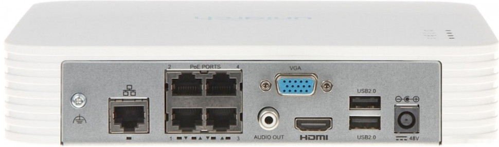 Видеорегистратор наблюдения Uniarch NVR-104LS-P4