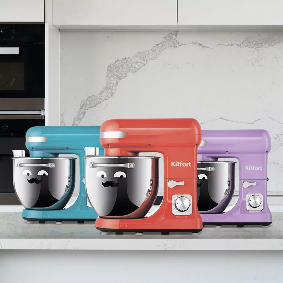 Кухонный комбайн Kitfort KT-3416-2 (темно-бирюзовый)