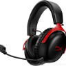 Наушники HyperX Cloud III Wireless (черный/красный)