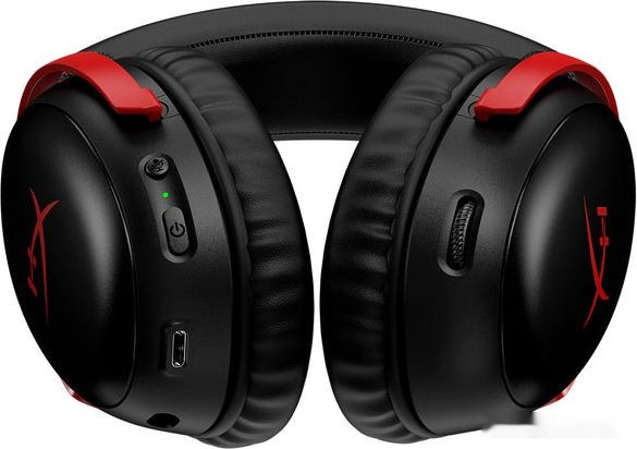 Наушники HyperX Cloud III Wireless (черный/красный)