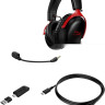 Наушники HyperX Cloud III Wireless (черный/красный)
