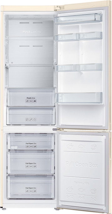 Холодильник с морозильником Samsung RB37A5271EL