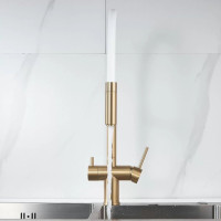 Смеситель Shevanik S178G (золотой сатин)