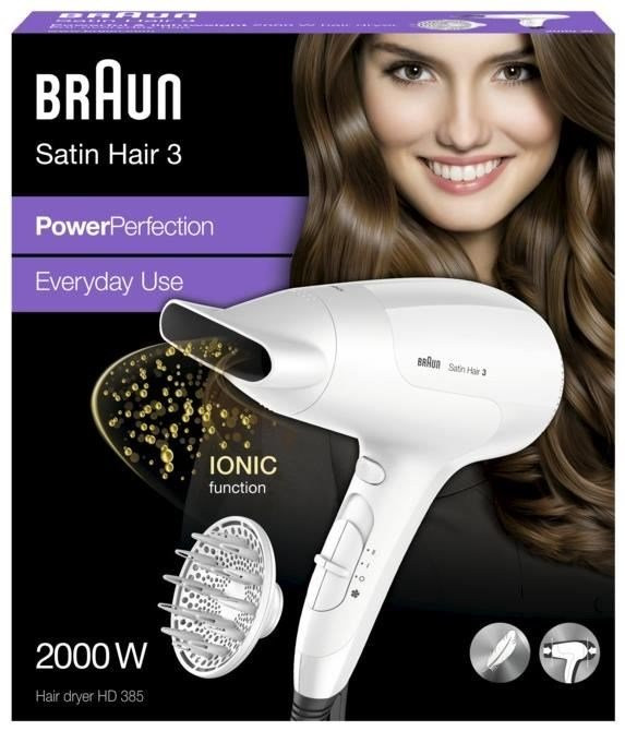Фен Braun HD 385 Satin Hair 3