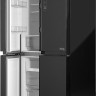 Четырёхдверный холодильник CENTEK CT-1756 NF Black Glass