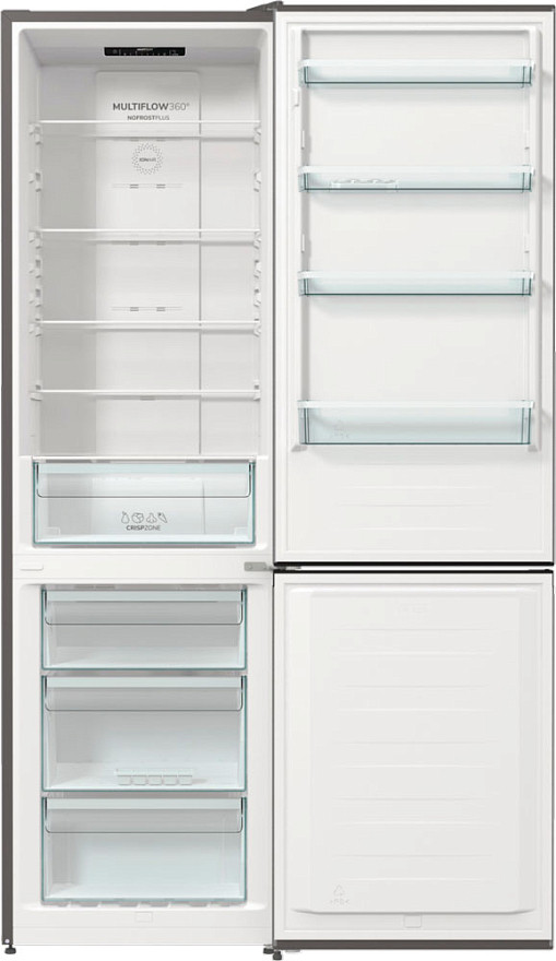Холодильник с морозильником Gorenje NRK 6202 EXL4