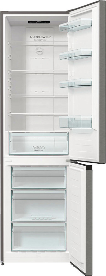 Холодильник с морозильником Gorenje NRK 6202 EXL4
