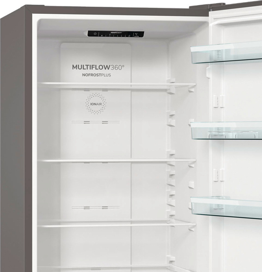 Холодильник с морозильником Gorenje NRK 6202 EXL4