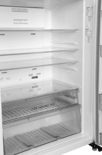 Холодильник с морозильником Hitachi V660PUC7-1PWH