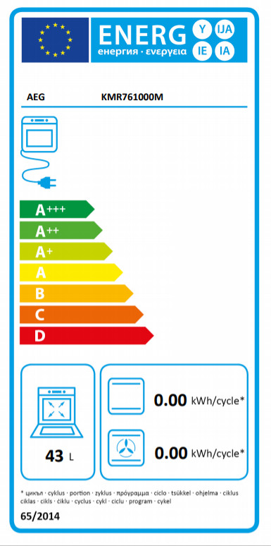 Духовой шкаф AEG KMR761000W