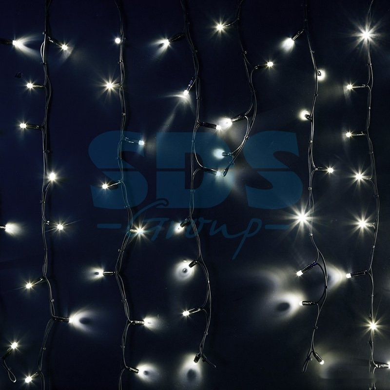 Гирлянда бахрома Neon-night Айсикл 255-295 (белый)