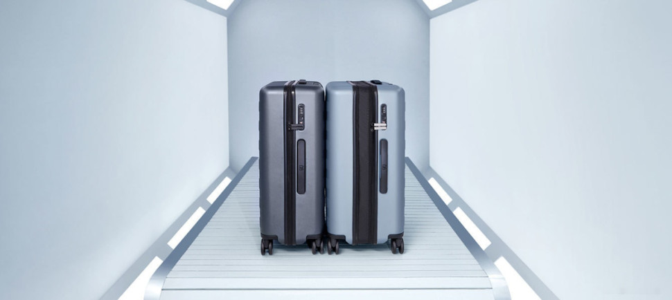 Чемодан-спиннер Ninetygo Rhine PRO Luggage 20" (синий)