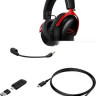 Наушники HyperX Cloud III S Wireless (черный/красный)