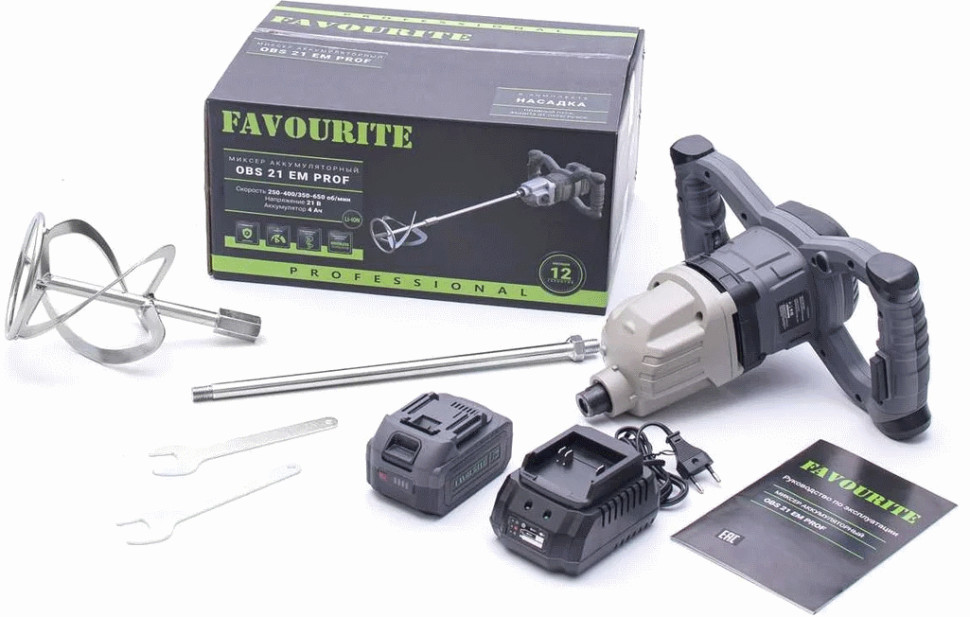 Бетономешалка Favourite OBS 21 EM Prof