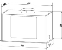 Вытяжка Weissgauff Aura 1200 Remote (Black)