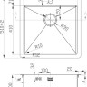 Кухонная мойка Zorg R-5151