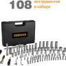 Универсальный набор инструментов Deko DKMT108 (108 предметов)