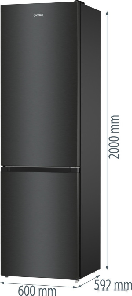 Холодильник Gorenje NRK6202EBXL4