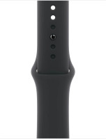 Умные часы Apple Watch Series 11 42 мм (алюминиевый корпус, космический серый/черный, спортивный силиконовый ремешок S/M)