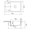 Кухонная мойка Schock Optima 60D Max саббиа