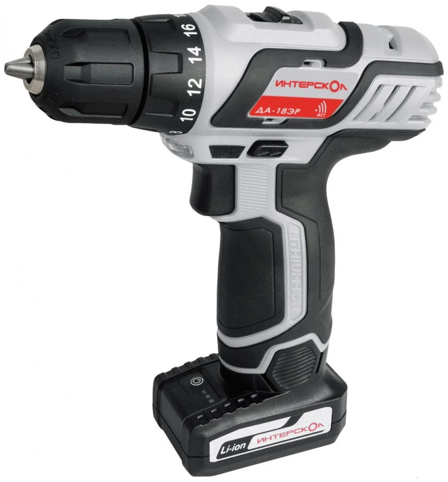 Дрель-шуруповерт Интерскол ДА-18 ЭР
