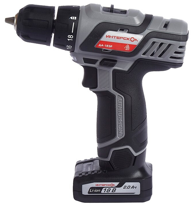 Дрель-шуруповерт Интерскол ДА-18 ЭР