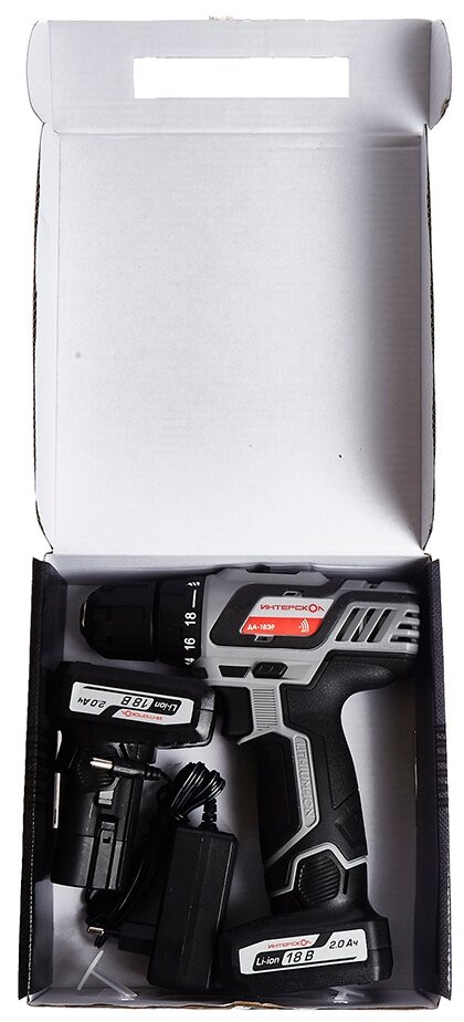 Дрель-шуруповерт Интерскол ДА-18 ЭР