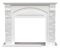 Камин Smolcom Alioth New MB/JUP/SYM26 (бьянко белый)