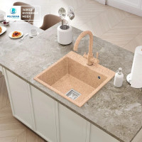 Кухонная мойка Polygran Blade 500 (песочный)