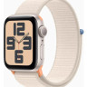 Умные часы Apple Watch SE 2 2023 40мм (сияющая звезда/сияющая звезда, нейлоновый ремешок)
